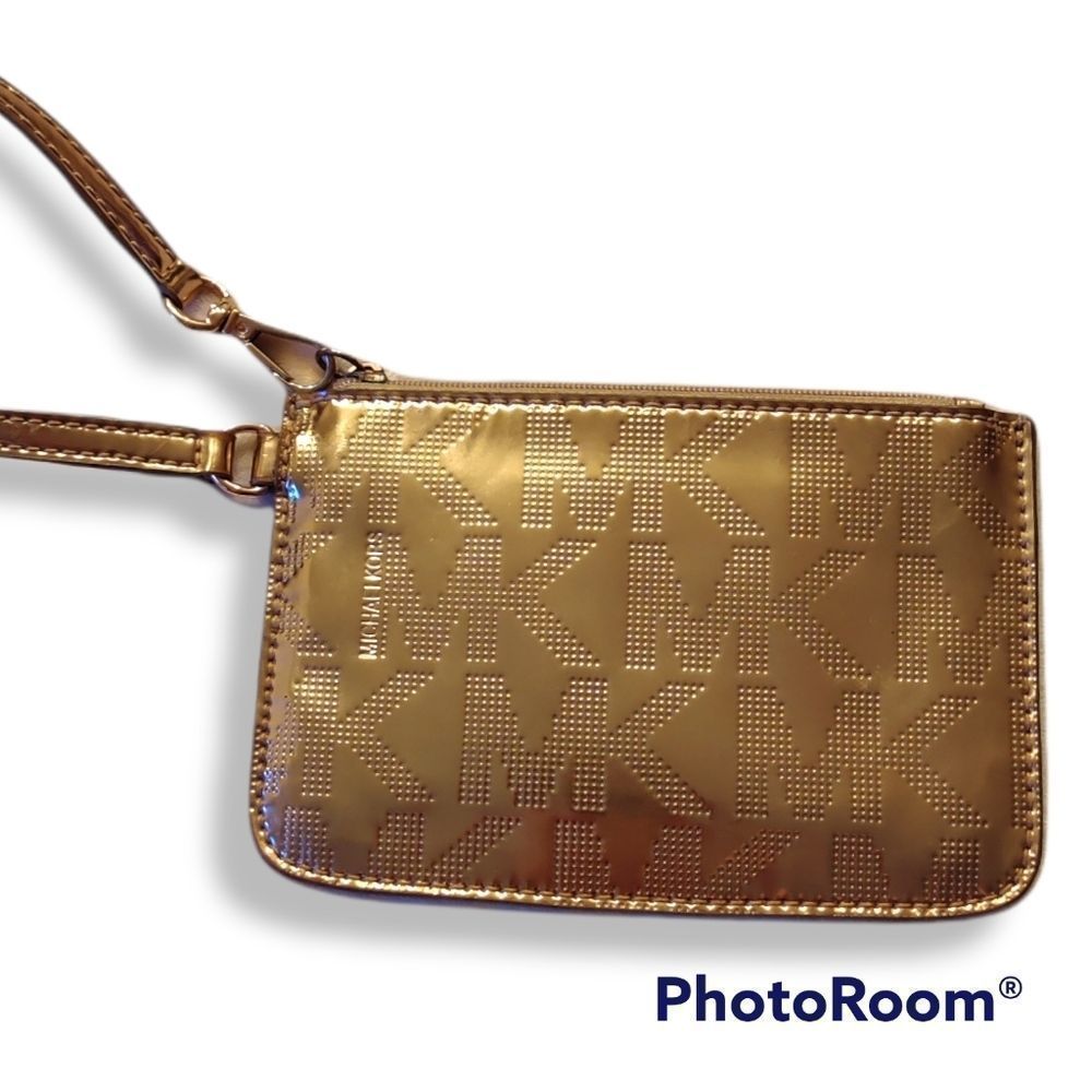 Michael Kors - Gold Metallic - Wristlet